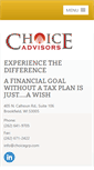 Mobile Screenshot of choicegrp.com
